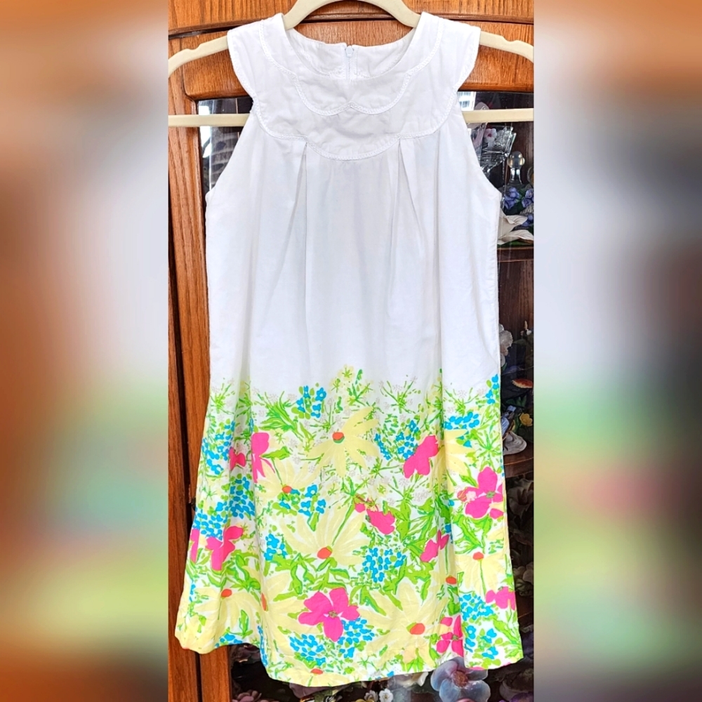 Lilly Pulitzer Girl's Floral Dress Size 10